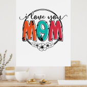 母のギフト愛する母 ポスター (キッチン)