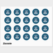 母のギフト私ママを試す ラウンドシール (シート)