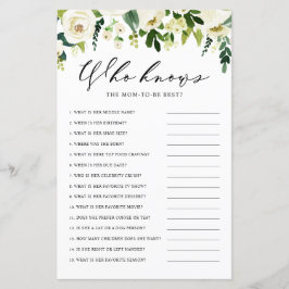 母のゲームを知っている白い冬の最高の花