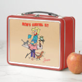 母のサバイバルキット母の日のプレゼント メタルランチボックス (インサイチュ)