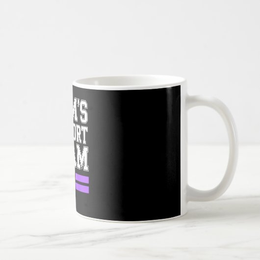 母のサポートチーム 家族 ループス啓発 SLE コーヒーマグカップ (右)