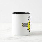 母のタクシーサービスマグ マグカップ (中央)