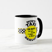 母のタクシーサービスマグ マグカップ (正面右)
