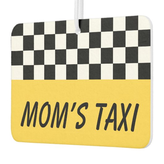 母のタクシー車の自動車空気フレッシュナーギフト カーエアーフレッシュナー (左)