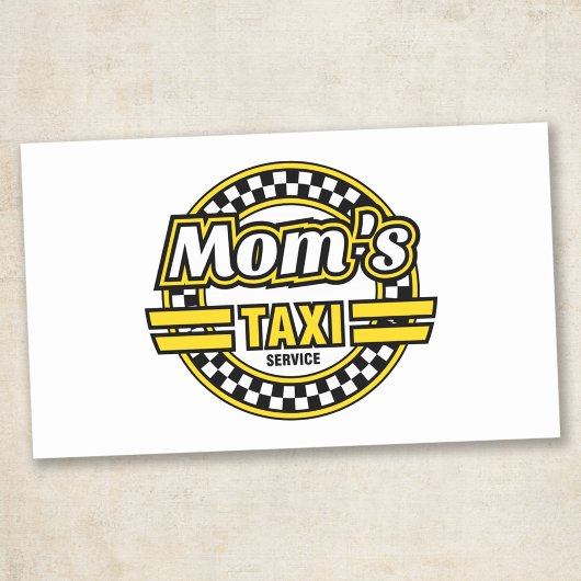 母のタクシー 長方形シール