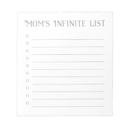 母のチェックリスト |チェックボックス40切り取りペー遠くにジ ノートパッド