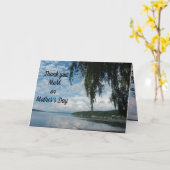 母のデイカードに母さんありがとう カード (黄色い花)