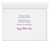 母のデイカードを持つかわいい子犬 (内部横(下))