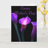 母のデイカード カード (黄色い花)