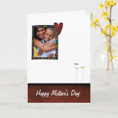 母のデイカード カード (黄色い花)