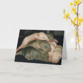 母のデイカード カード (黄色い花)