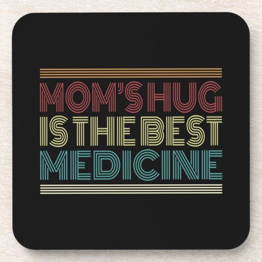 母のハグは医学最高のの引用文 |コースター コースター (正面)