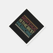 母のハグは医学最高の引用文紙ナプキン スタンダードカクテルナプキン (角)