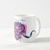 母のハート コーヒーマグカップ (正面右)