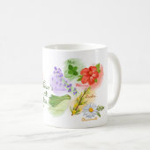 母のハーブお気に入りのティーマグカップ コーヒーマグカップ (正面右)