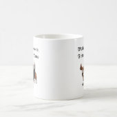 母のバスセット私の名前の最初 コーヒーマグカップ (中央)