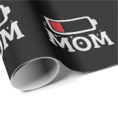 母のバッテリおもしろいー低疲れた母の日 ラッピングペーパー (ロールコーナー)