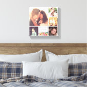 母のパパと子供 キャンバスプリント (インサイチュ (寝室))