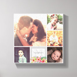 母のパパと子供 キャンバスプリント