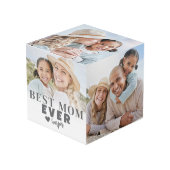 母のパーソナライズされた写真 フォトキューブ (正面アングル)