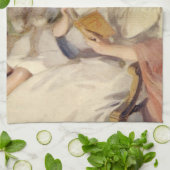 母のベッドタイムス読テリー、ヴィンテージクリスマス キッチンタオル (折り畳み)