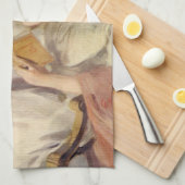 母のベッドタイムス読テリー、ヴィンテージクリスマス キッチンタオル (四つ折り)