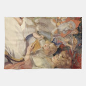 母のベッドタイムス読テリー、ヴィンテージクリスマス キッチンタオル (横)