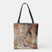 母のベッドタイムス読テリー、ヴィンテージクリスマス トートバッグ (裏面)