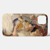 母のベッドタイムス読テリー、ヴィンテージクリスマス Case-Mate iPhoneケース (裏面 (横))