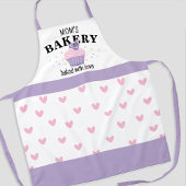 母のベーカリーピンクカップケーキマザーズデイ エプロン