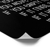 母のルールのポスター ポスター (角)