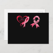 母の乳がん認識度 インビテーションポストカード (正面/裏面)