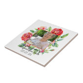 母の亡き写真遺失の記念品 タイル (側面)