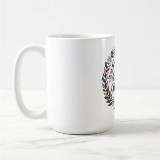 母の信仰は山を動かす コーヒーマグカップ