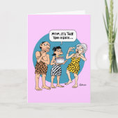 母の六十誕生日 カード (正面)