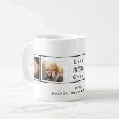 母の写真白黒 コーヒーマグカップ (正面左)