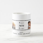 母の写真白黒 コーヒーマグカップ (中央)