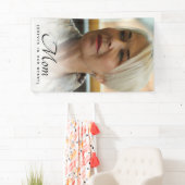 母の写真追悼記念 横断幕 (インサイチュ)