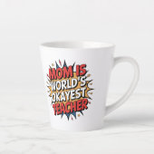 母の力 カフェラテマグ (右)