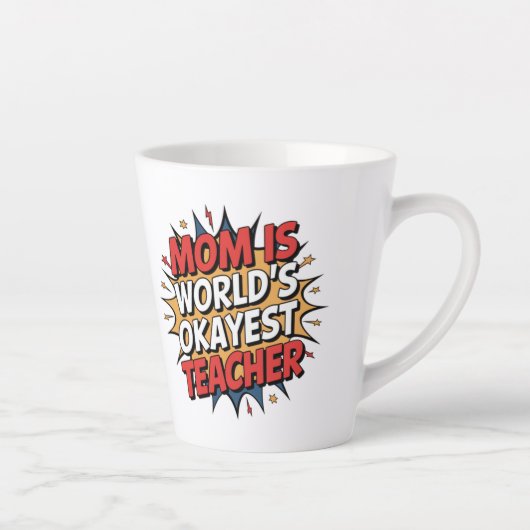 母の力 カフェラテマグ (右)