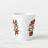 母の力 カフェラテマグ (正面)