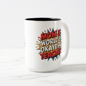 母の力 ツートーンマグカップ (正面右)