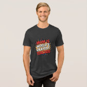 母の力 トライブレンドＴシャツ (正面全面)