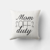 母の勤務外 クッション (裏面)