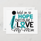 母の卵巣がんを願う ポストカード (正面/裏面)