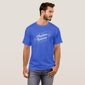 母の友達と混乱しない自然 Tシャツ (正面フル)