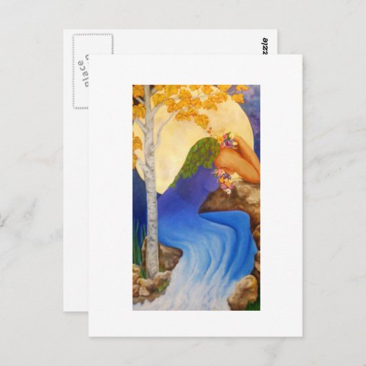 母の叫び声の自然、はがき ポストカード (正面/裏面)