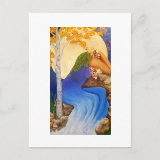 母の叫び声の自然、はがき ポストカード (正面)