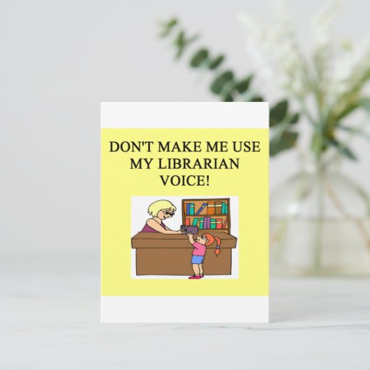 母の司書の声 ポストカード (スタンド正面)