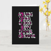 母の名言 : 素晴らしい母 | 母の日 カード (黄色い花)